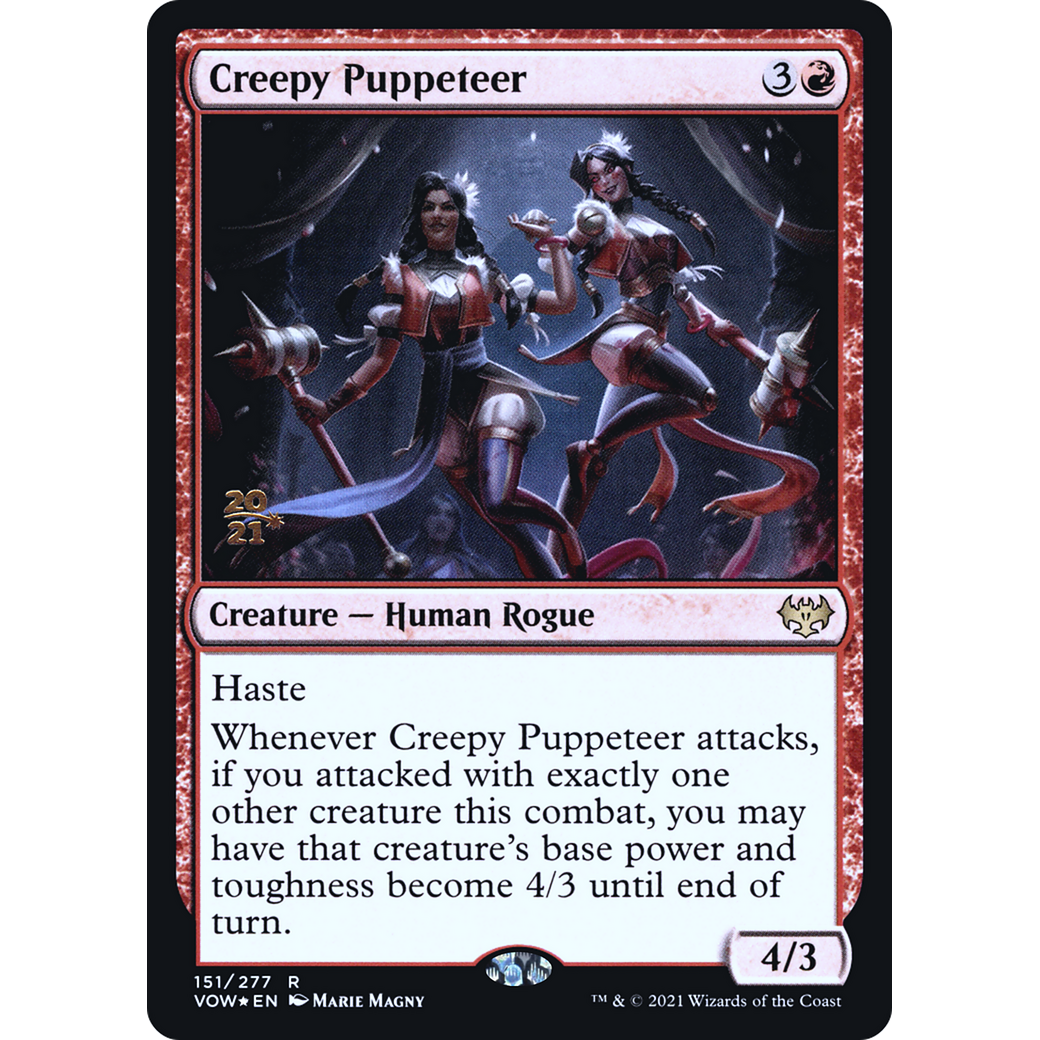 Creepy Puppeteer (PRE-151) - Innistrad: Crimson Vow Promos Foil