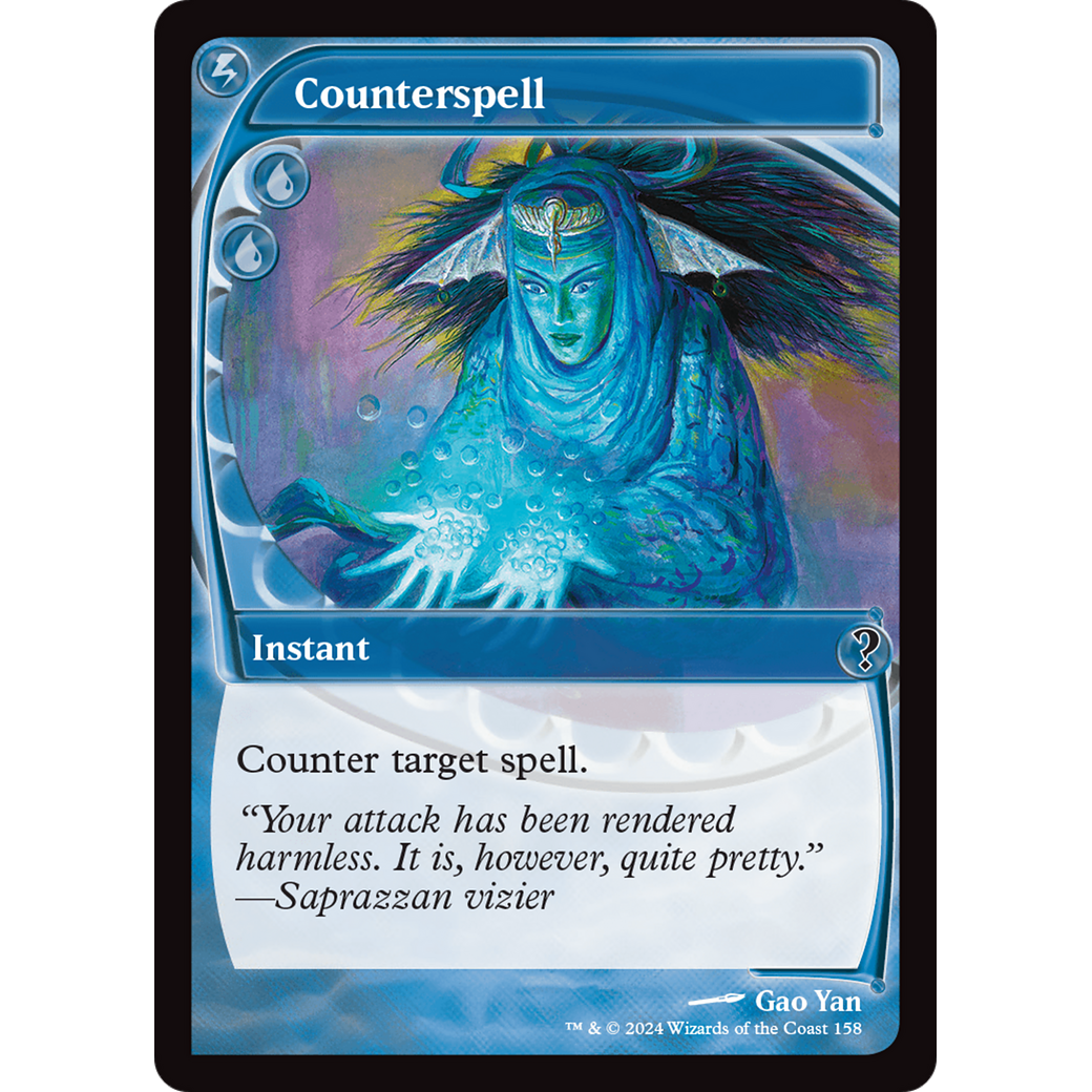 Counterspell (Future Sight) (MB2-158) - Mystery Booster 2 Foil