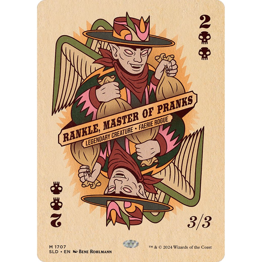 Rankle, Master of Pranks (SLD-1707) - Secret Lair Drop (Borderless)