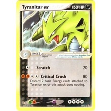 Tyranitar ex (Non-Holo) 17 - POP Series 1