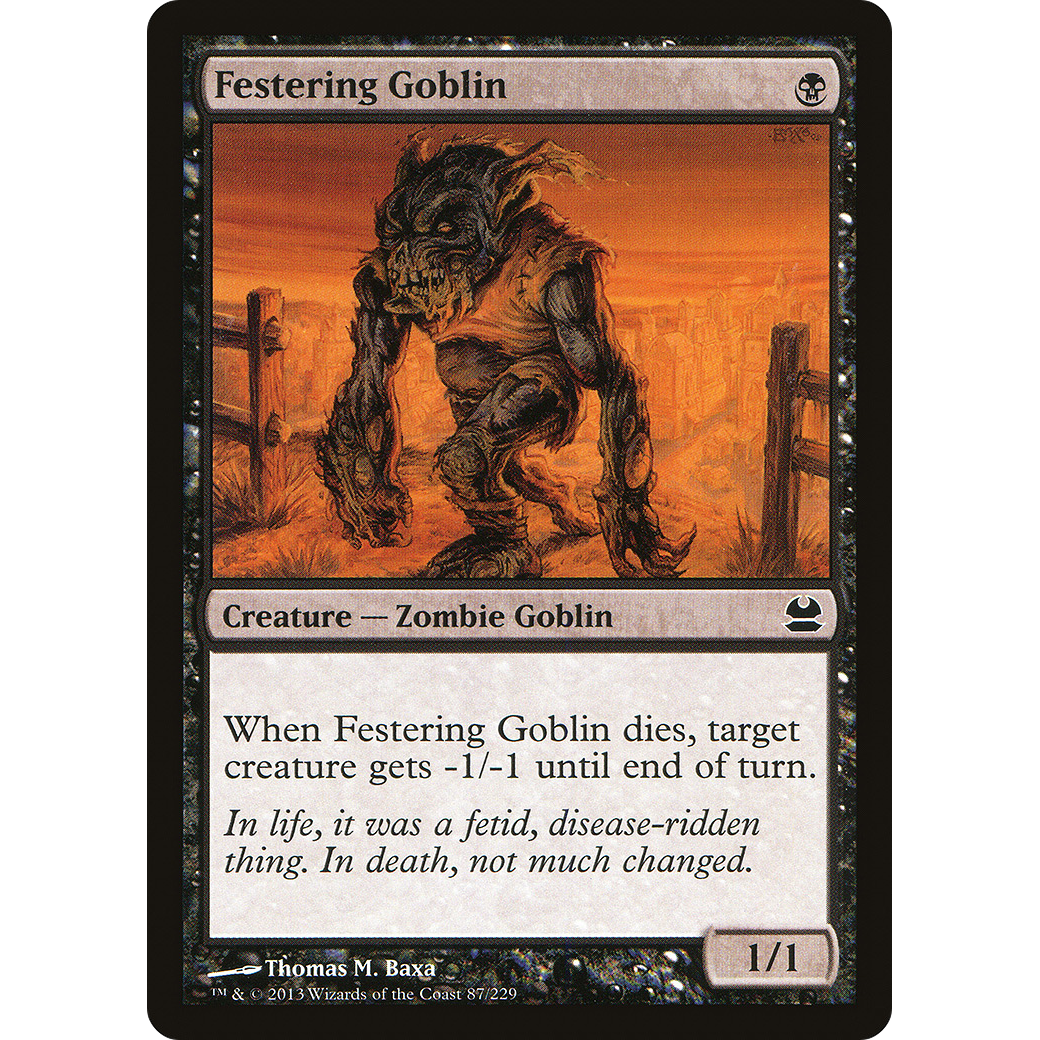 Festering Goblin (MMA-087) - Modern Masters Foil