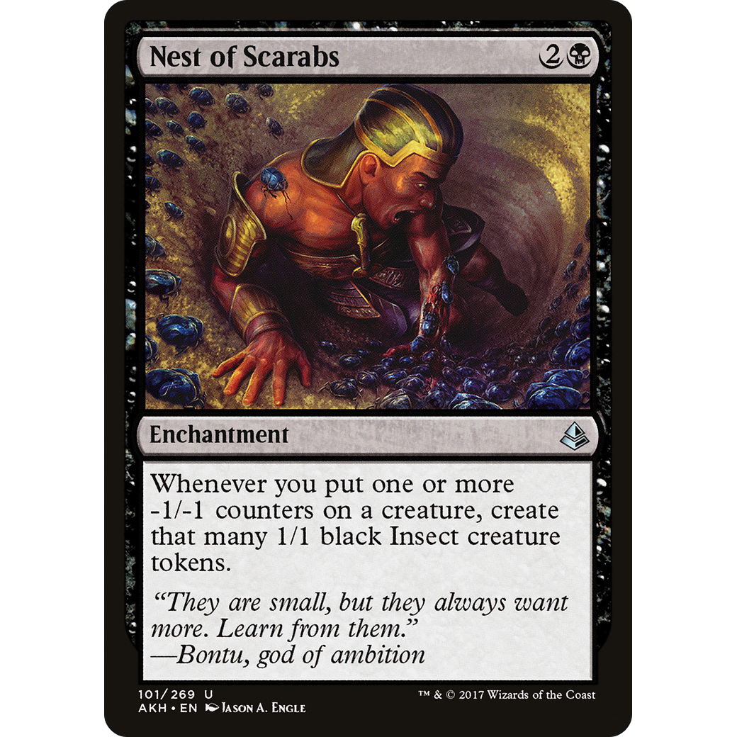 Nest of Scarabs (AKH-101) - Amonkhet Foil