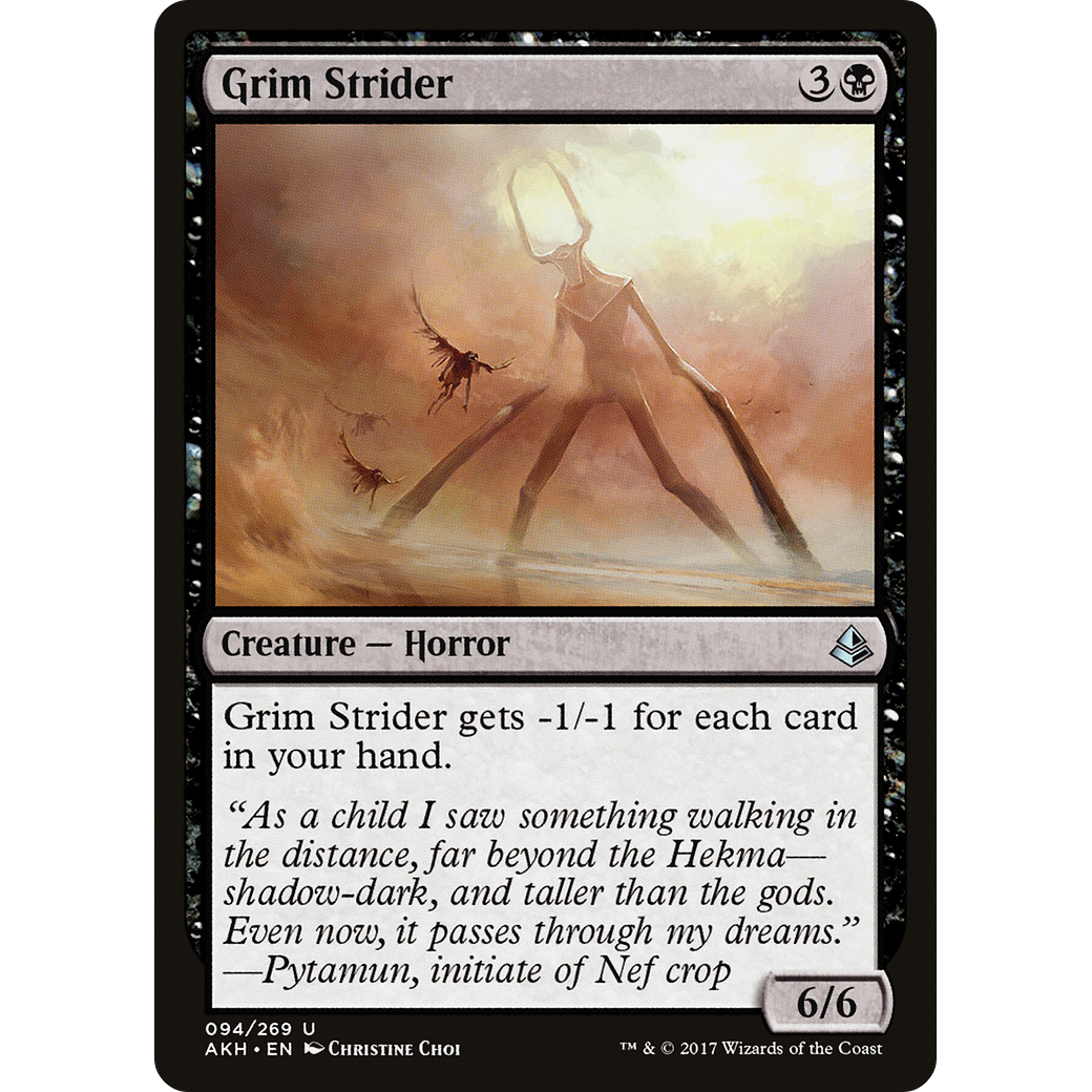 Grim Strider (AKH-094) - Amonkhet