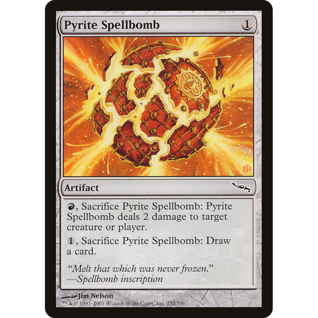 Pyrite Spellbomb (MRD-232) - Mirrodin