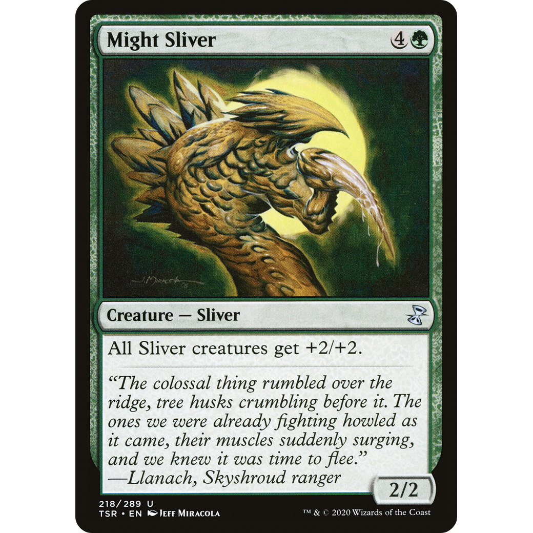 Might Sliver (TSR-218) - Time Spiral Remastered