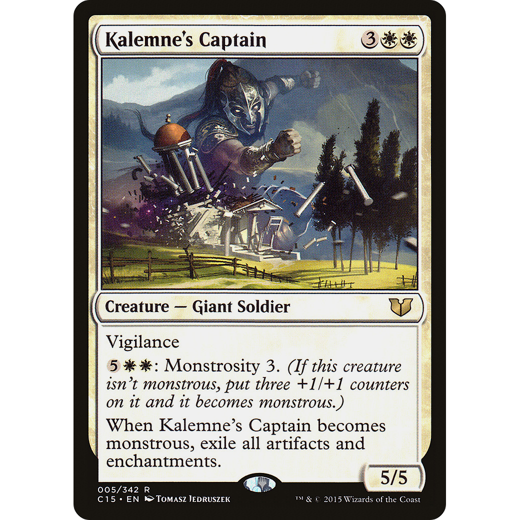 Kalemne's Captain (C15-005) - Commander 2015