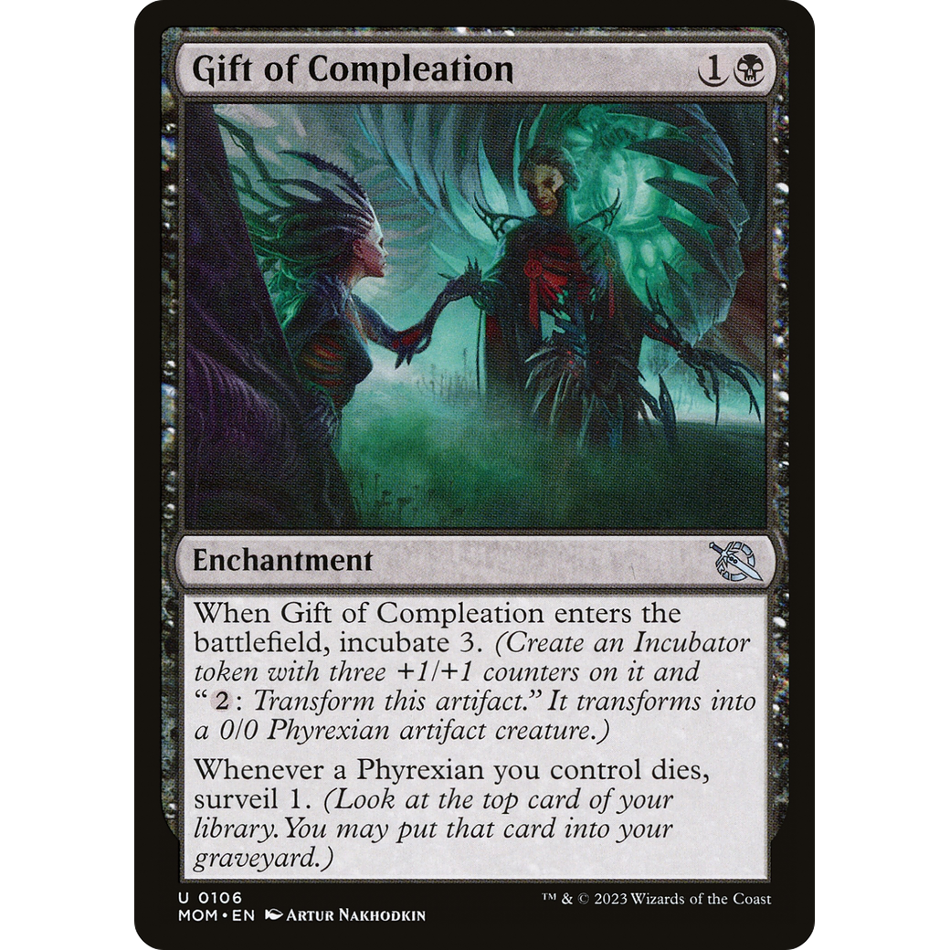 Gift of Compleation (MOM-106) - March of the Machine Foil