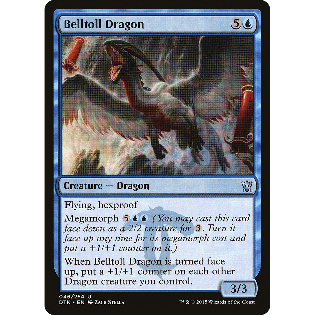 Belltoll Dragon (DTK-046) - Dragons of Tarkir Foil