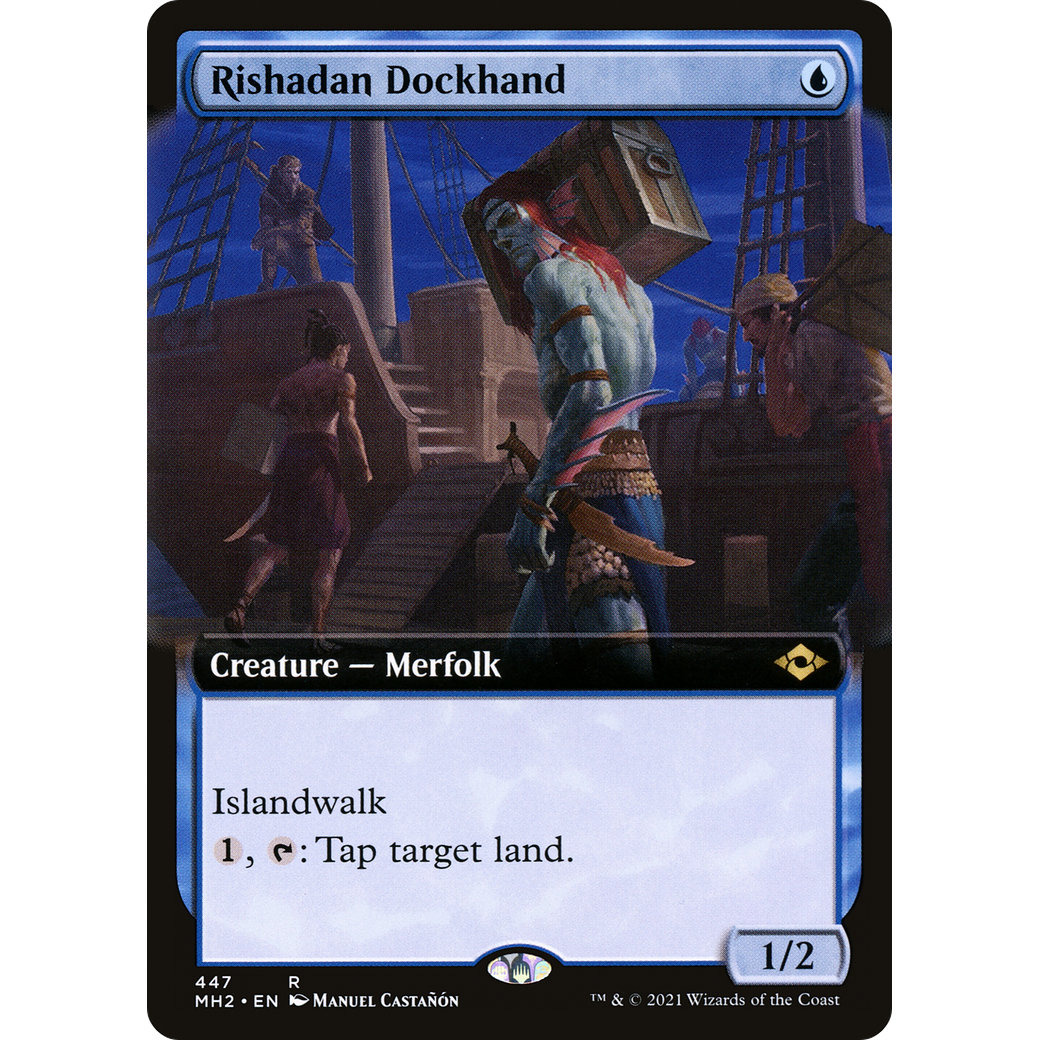Rishadan Dockhand (Extended Art) (MH2-447) - Modern Horizons 2: (Extended Art)