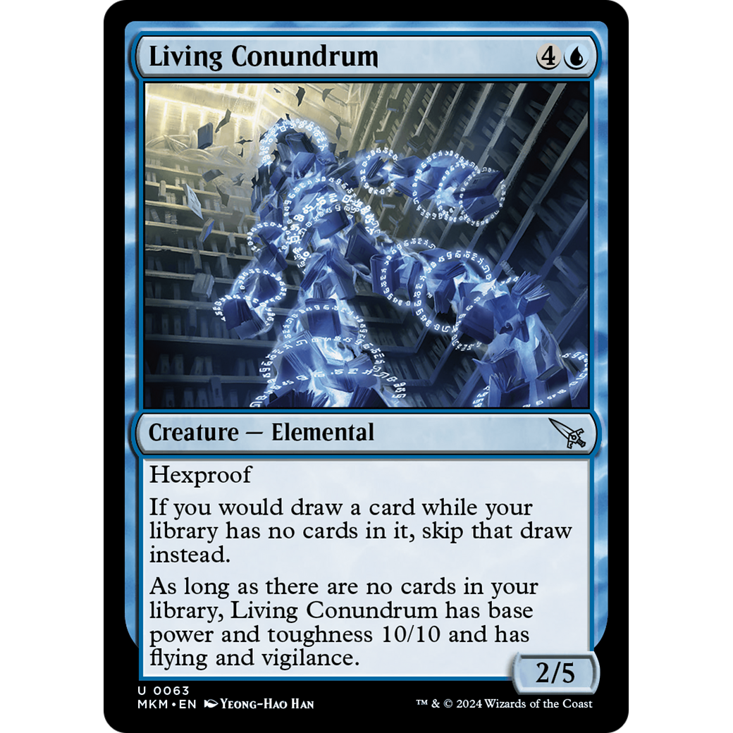 Living Conundrum (MKM-063) - Murders at Karlov Manor Foil