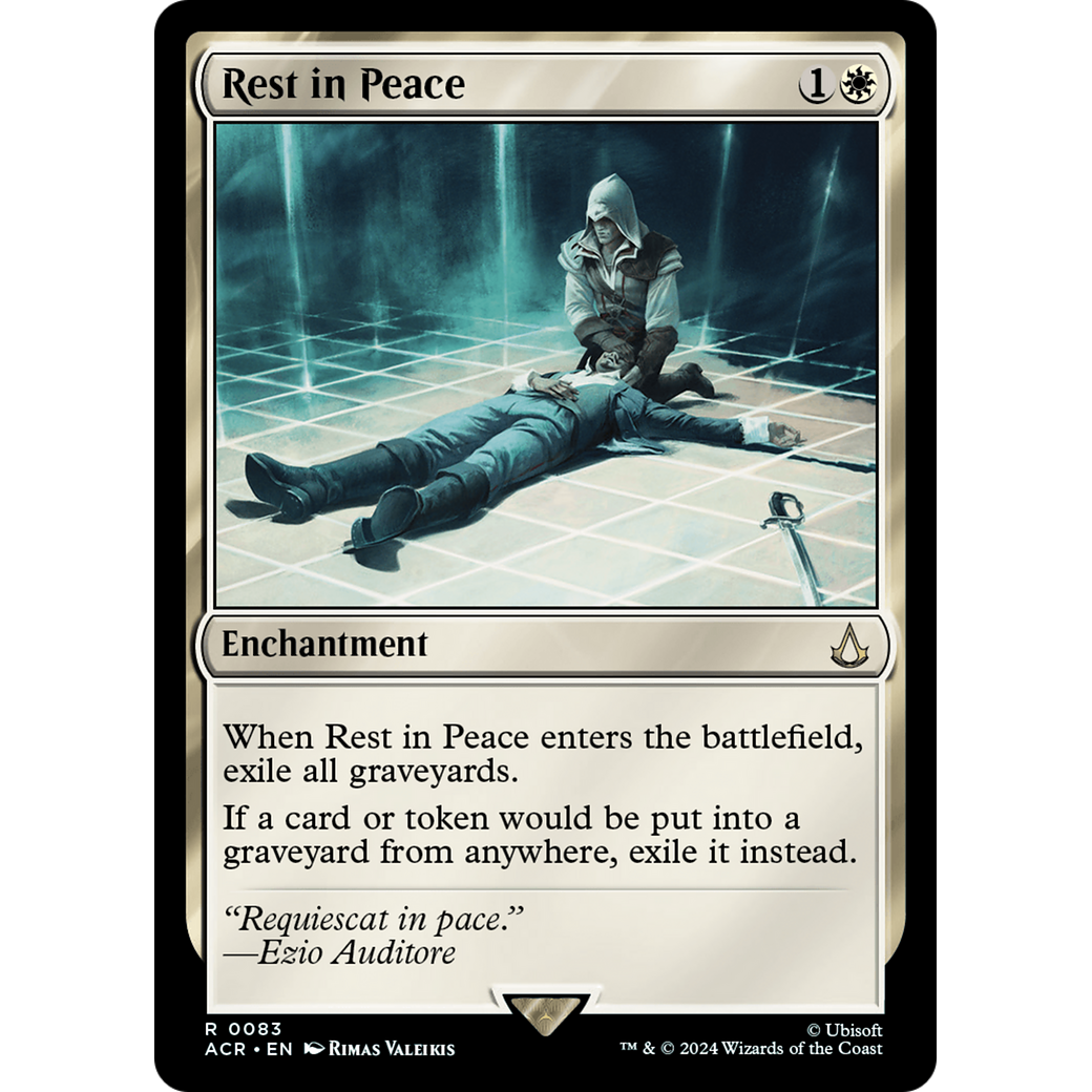Rest in Peace (ACR-083) - Assassin's Creed Foil