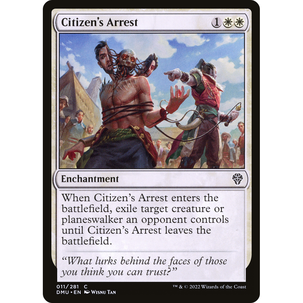 Citizen's Arrest (DMU-011) - Dominaria United Foil