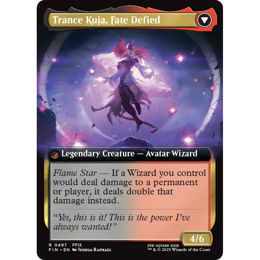 Kuja, Genome Sorcerer (Extended Art) (FIN-497) - FINAL FANTASY: (Extended Art) Foil