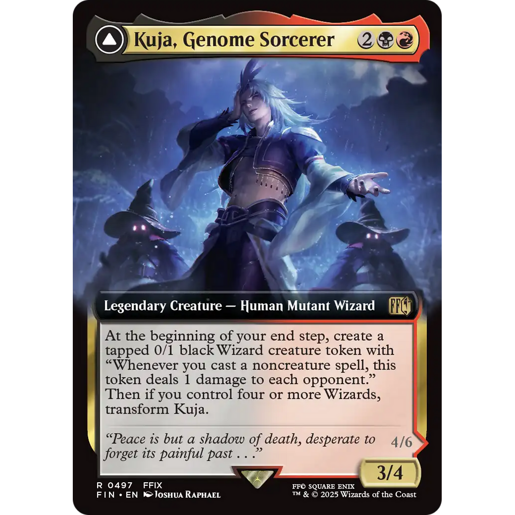 Kuja, Genome Sorcerer (Extended Art) (FIN-497) - FINAL FANTASY: (Extended Art) Foil
