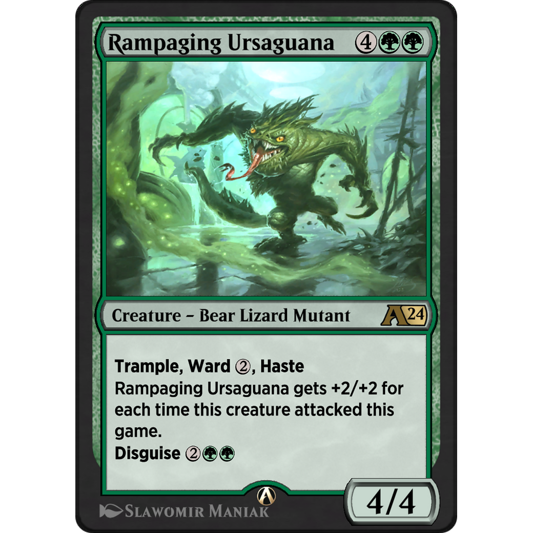 Rampaging Ursaguana (YMKM-018) - Alchemy: Murders at Karlov Manor