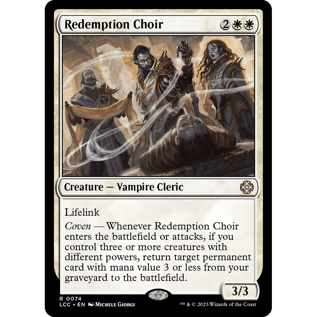 Redemption Choir (LCC-074) - The Lost Caverns of Ixalan Commander