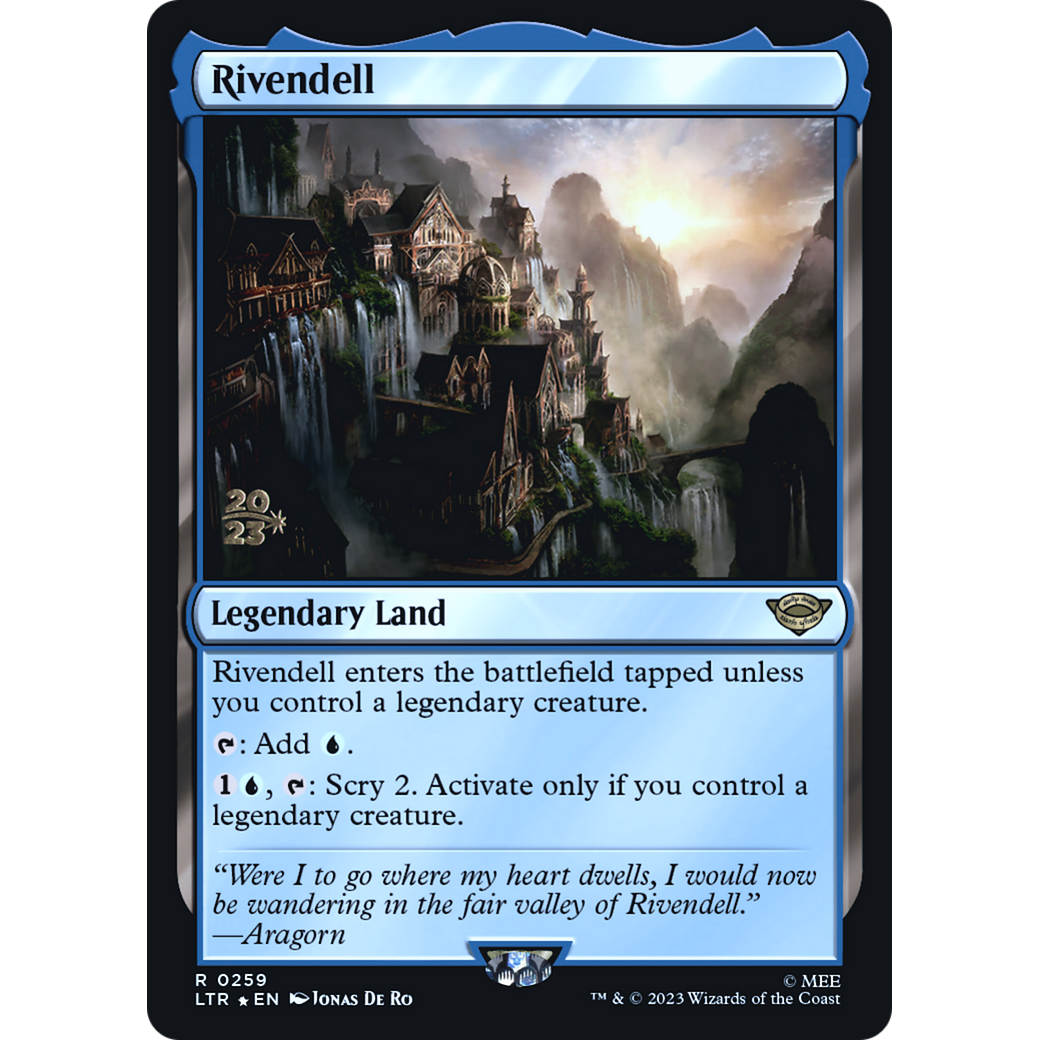 Rivendell (PRE-259S) - Tales of Middle-earth Promos Foil