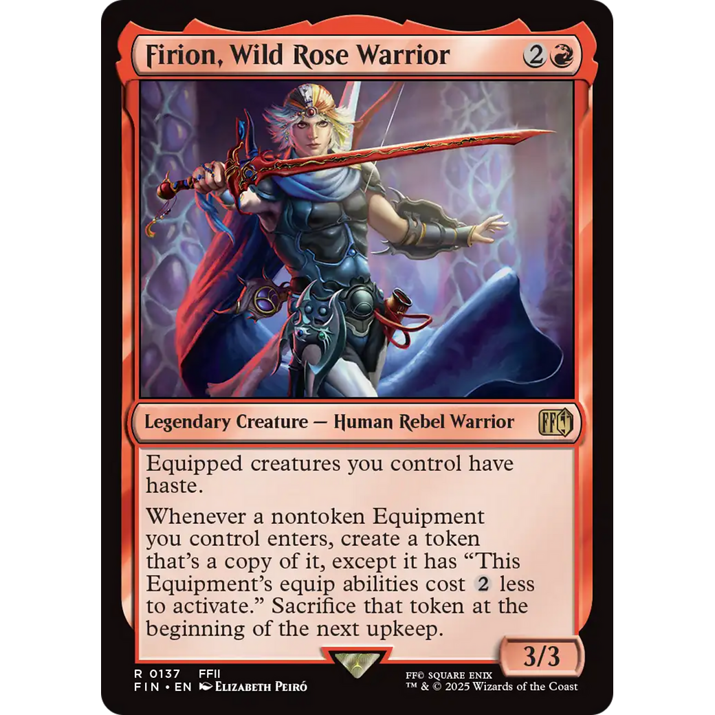Firion, Wild Rose Warrior (FIN-137) - FINAL FANTASY Foil