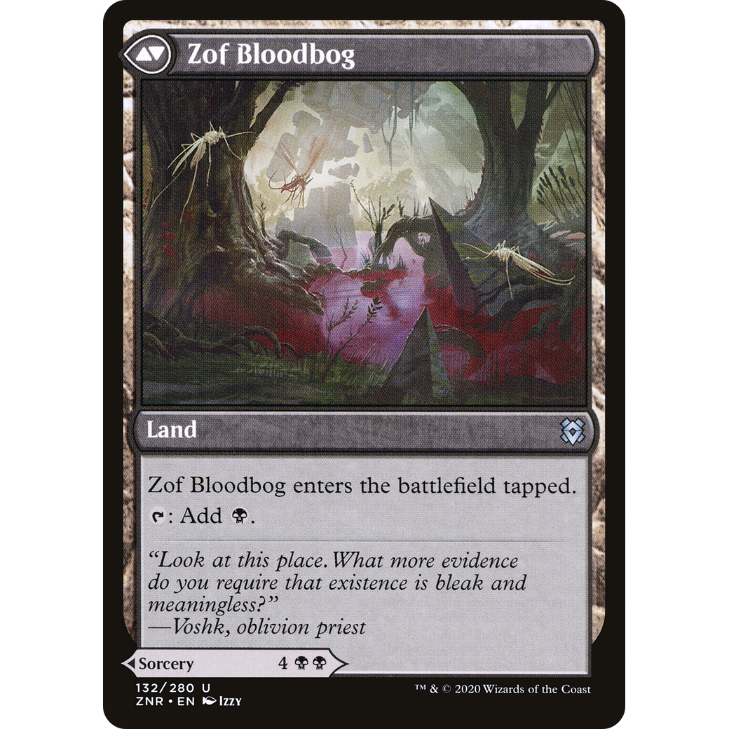 Zof Consumption (ZNR-132) - Zendikar Rising Foil