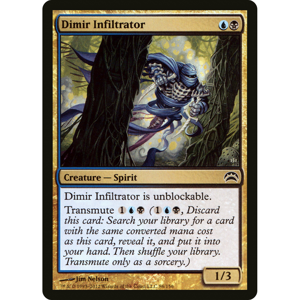 Dimir Infiltrator (PC2-086) - Planechase 2012 Foil