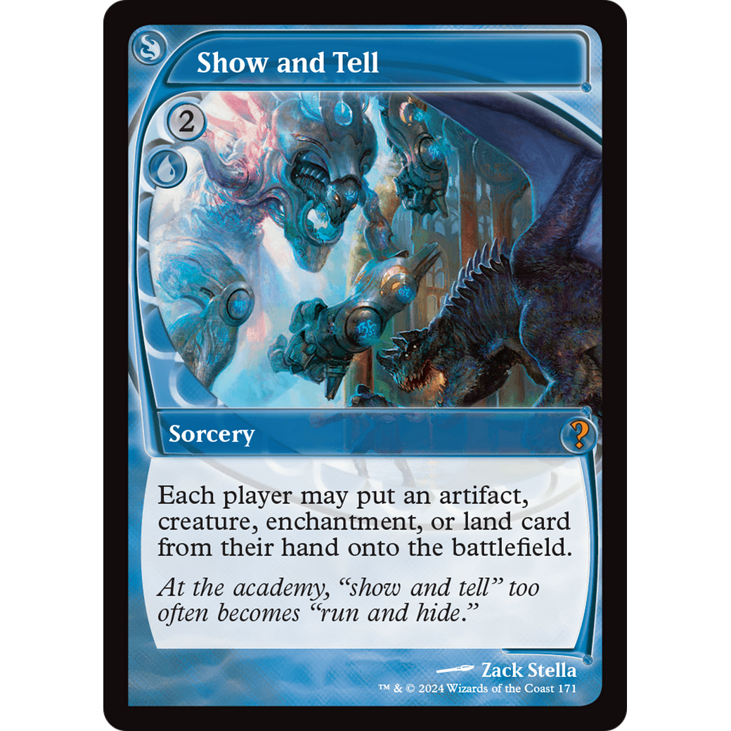 Show and Tell (Future Sight) (MB2-171) - Mystery Booster 2 Foil