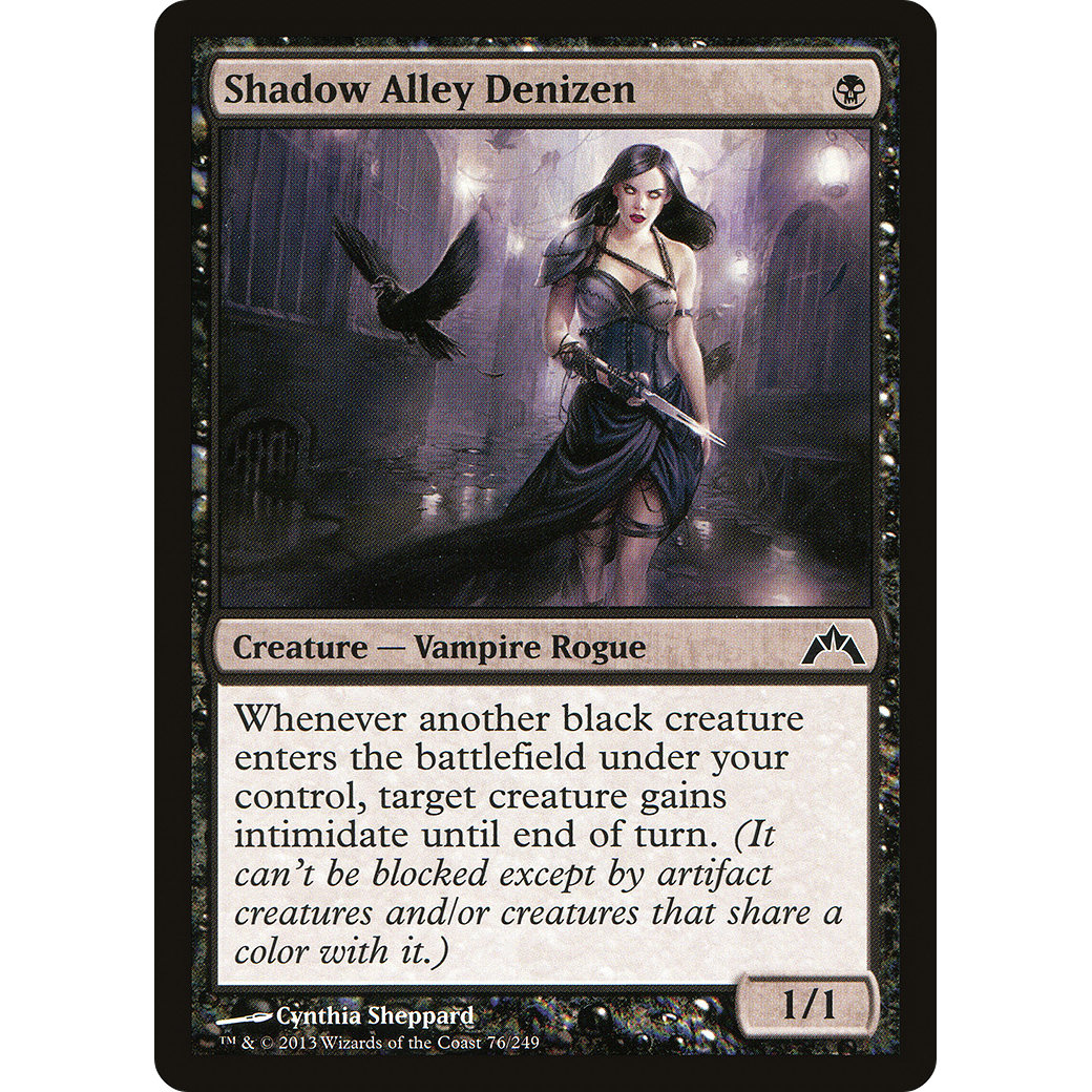 Shadow Alley Denizen (GTC-076) - Gatecrash Foil