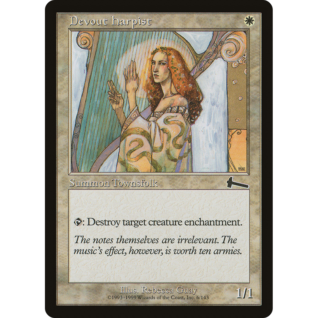 Devout Harpist (ULG-006) - Urza's Legacy