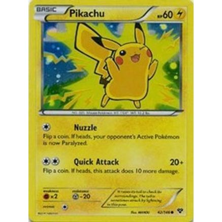 Pikachu - 42/146 (2014 Movie Promo) 42 - Miscellaneous Cards & Products Holofoil