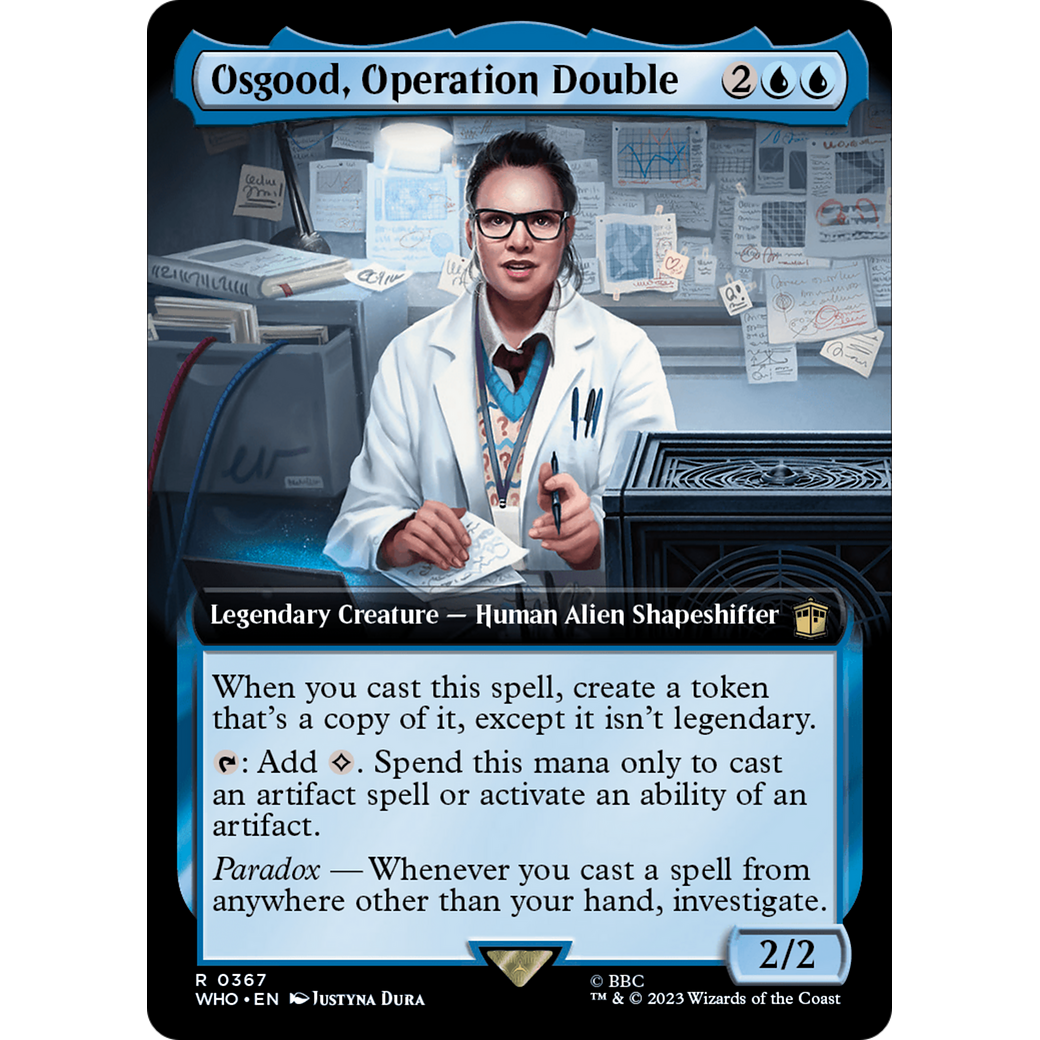 Osgood, Operation Double (Extended Art) (WHO-367) - Doctor Who: (Extended Art)