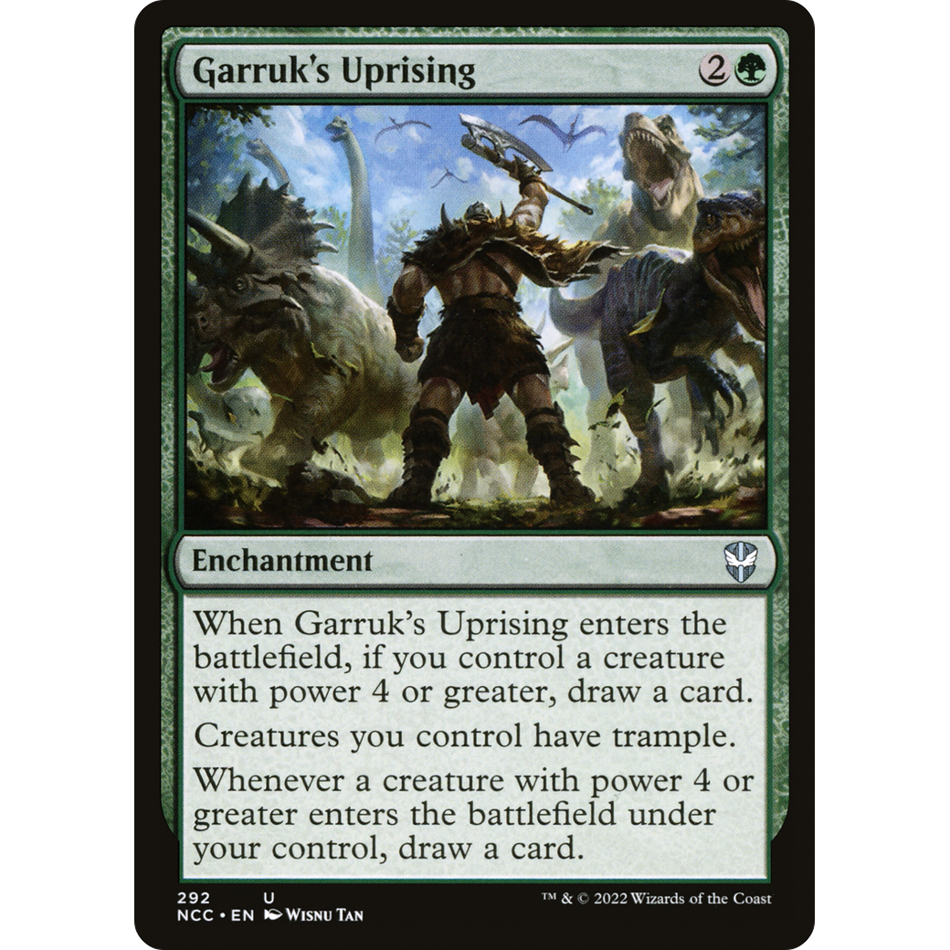 Garruk's Uprising (NCC-292) - New Capenna Commander