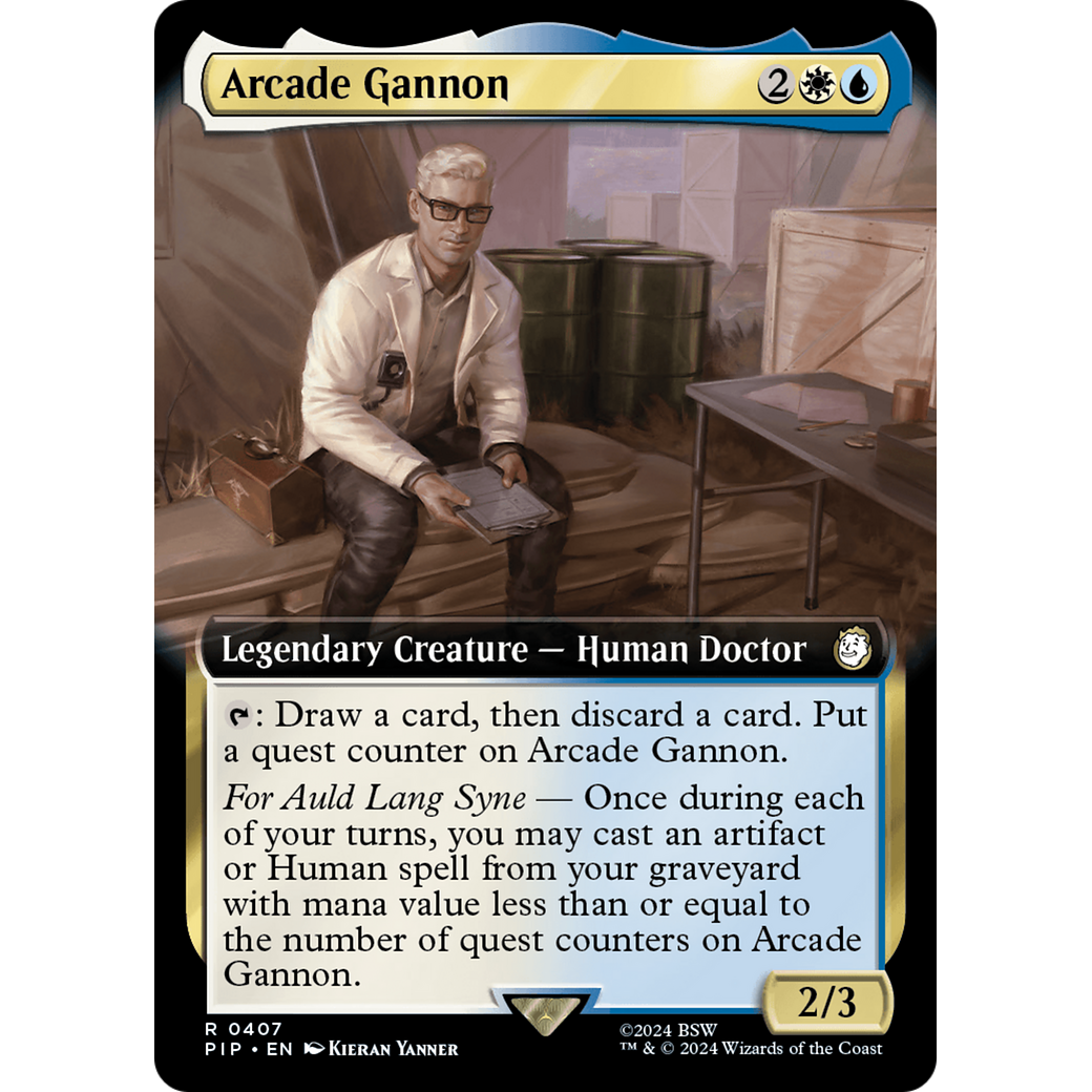 Arcade Gannon (PIP-407) - Fallout: (Extended Art) Foil