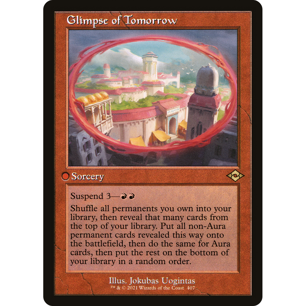 Glimpse of Tomorrow (Retro Frame) (MH2-407) - Modern Horizons 2