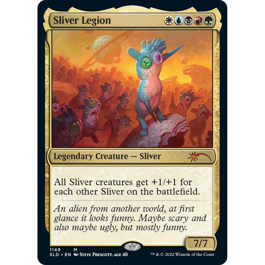 Sliver Legion (1149) (SLD-1149) - Secret Lair Drop Foil