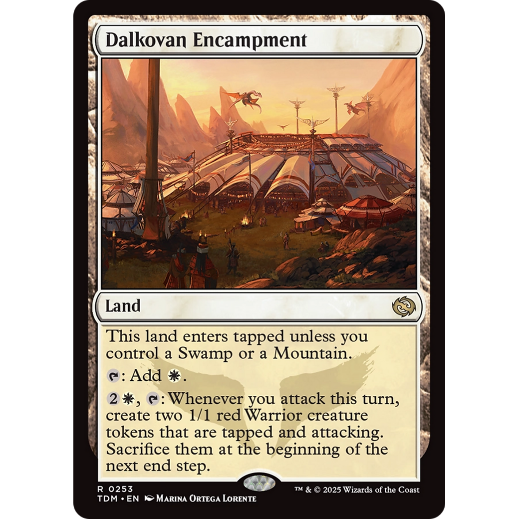Dalkovan Encampment (TDM-253) - Tarkir: Dragonstorm