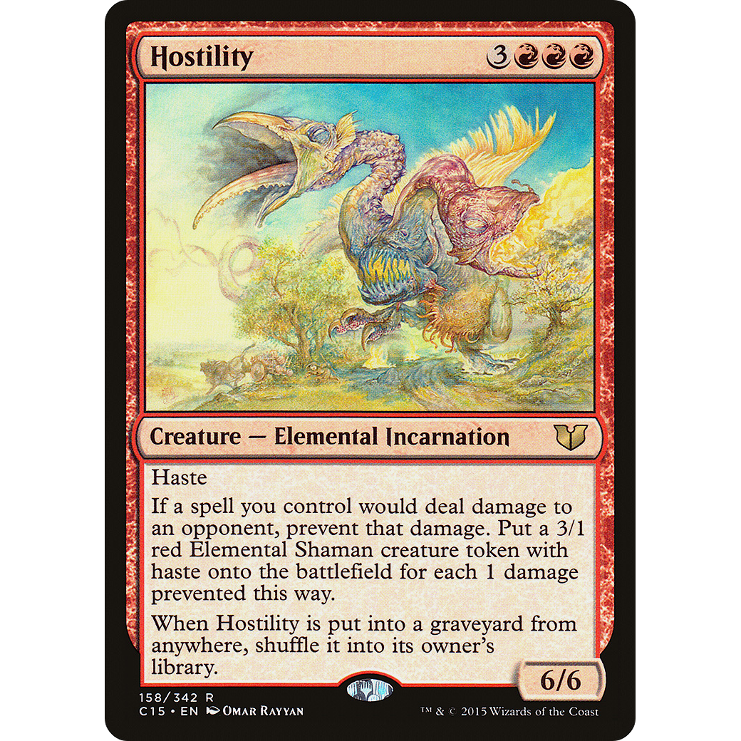 Hostility (C15-158) - Commander 2015