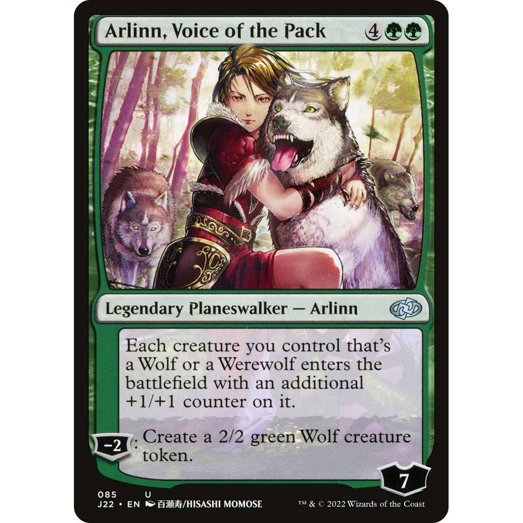 Arlinn, Voice of the Pack (J22-085) - Jumpstart 2022
