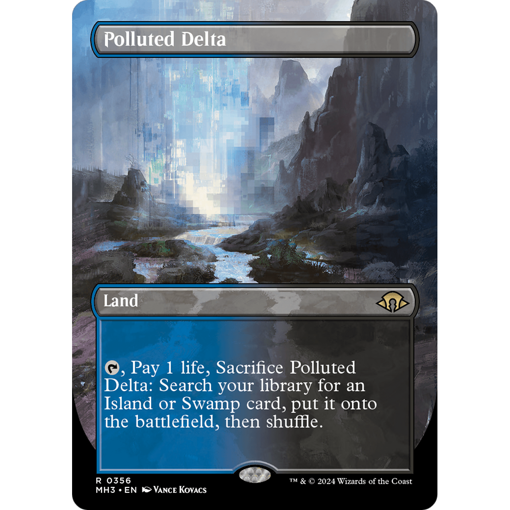 Polluted Delta (MH3-356) - Modern Horizons 3 (Borderless)