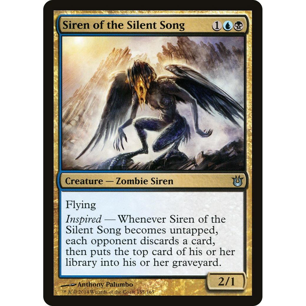 Siren of the Silent Song (BNG-155) - Born of the Gods Foil