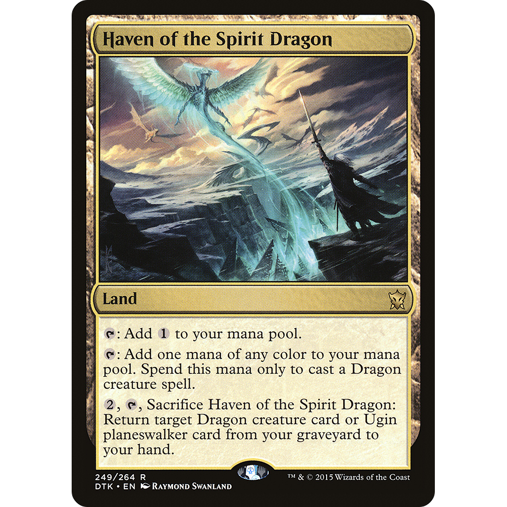 Haven of the Spirit Dragon (DTK-249) - Dragons of Tarkir Foil