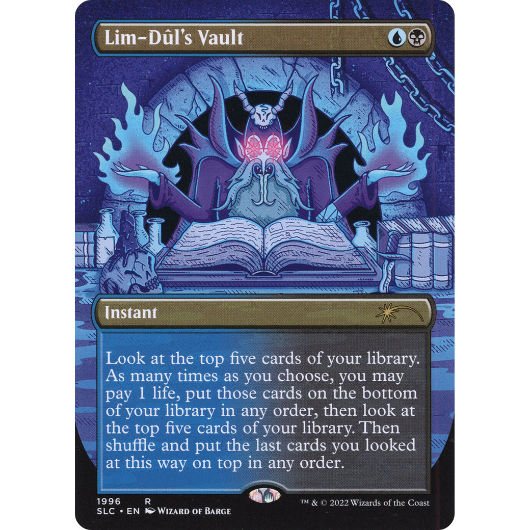 Lim-Dul's Vault (SLC-1996) - Secret Lair Countdown Kit (Borderless)