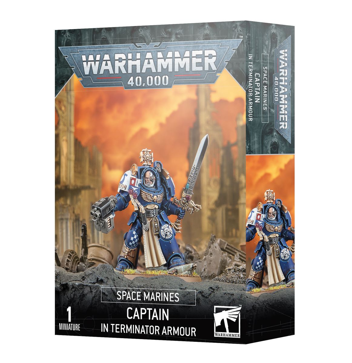 Warhammer 40K: Space Marines - Captain in Terminator Armour [48-92]