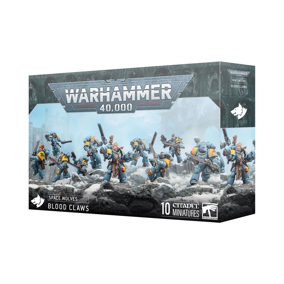 Warhammer 40K: Space Marines: Space Wolves - Blood Claws [53-08]