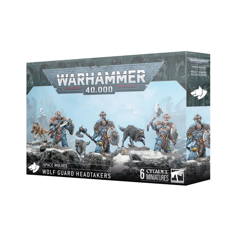 Warhammer 40K: Space Marines: Space Wolves - Wolf Guard Headtakers [53-29]