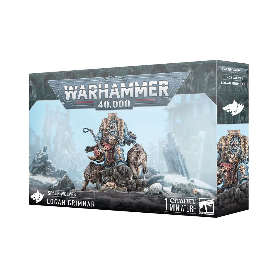 Warhammer 40K: Space Marines: Space Wolves - Logan Grimnar [53-28]