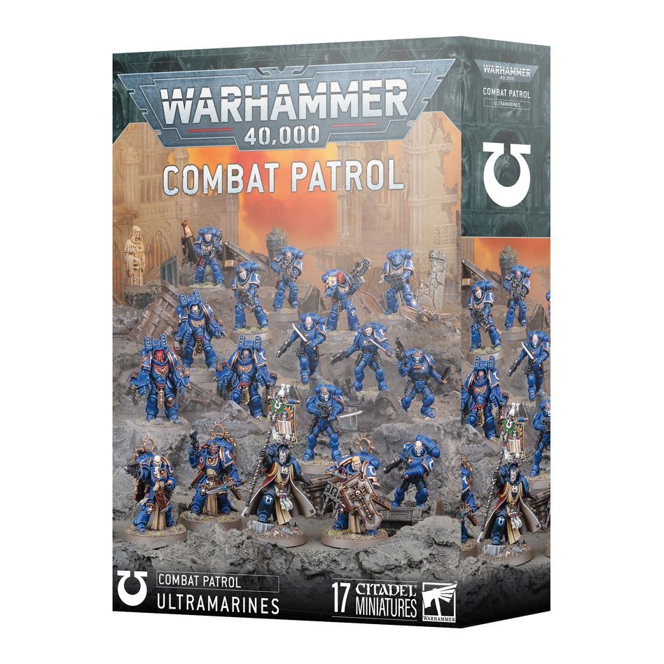 Warhammer 40K: Space Marines: Ultramarines Combat Patrol [73-558]
