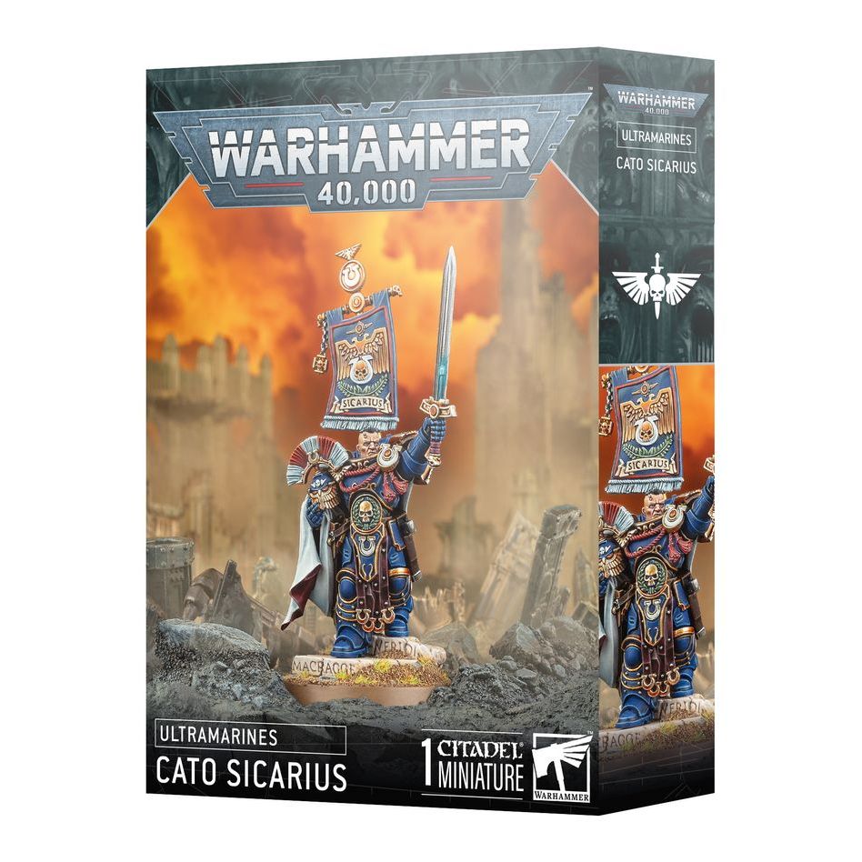 Warhammer 40K: Space Marines: Ultramarines Cato Sicarius [55-73]
