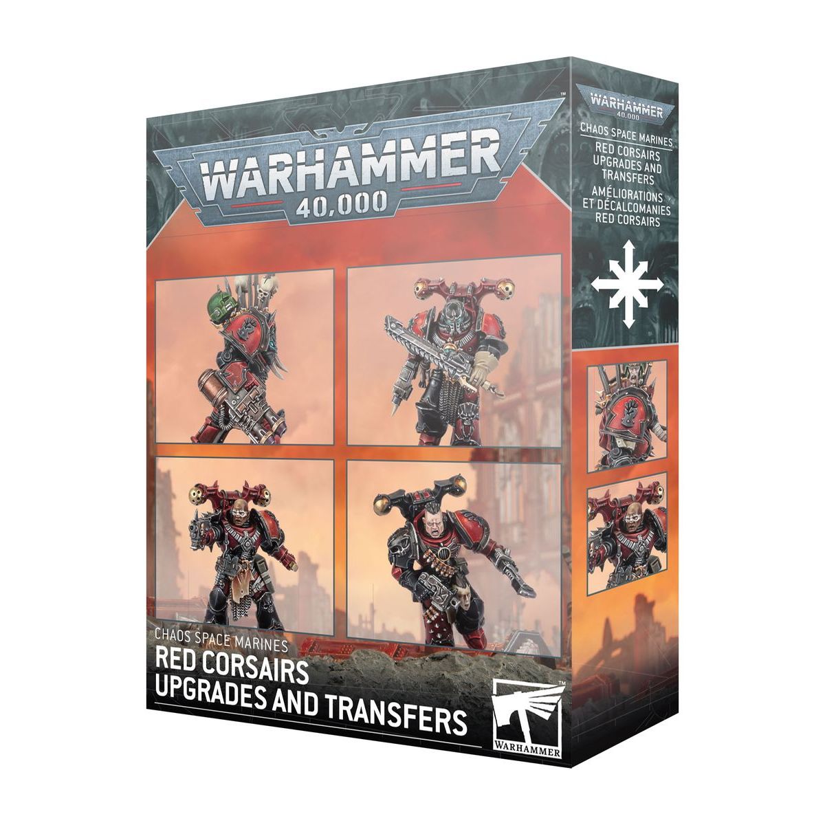 Warhammer 40K: Chaos Space Marines: Red Corsairs Upgrades and Transfers [43-112]