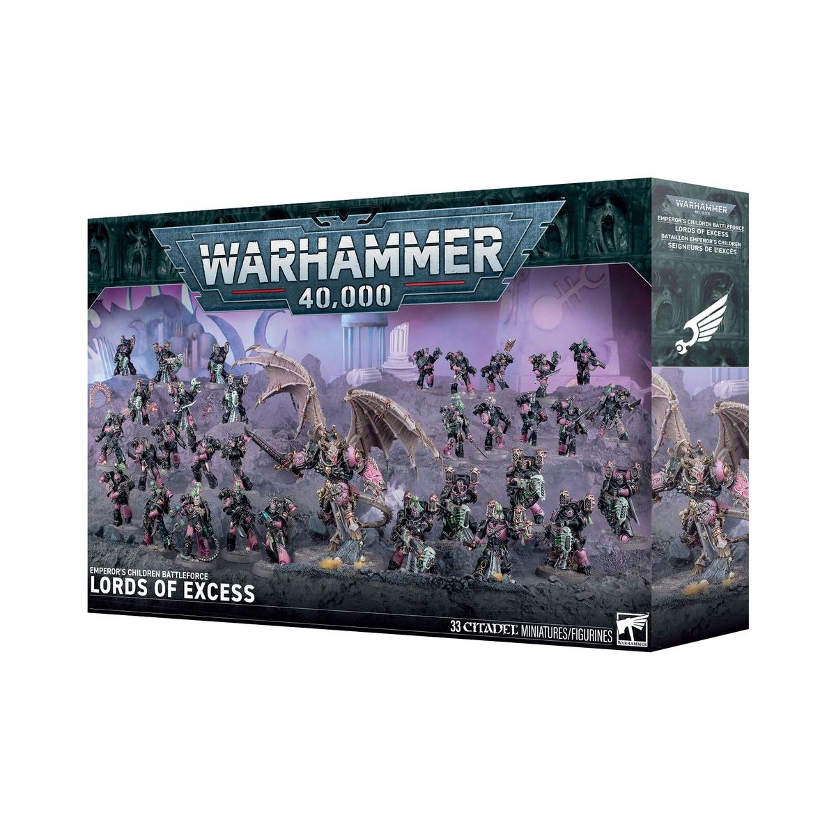 Warhammer 40K - Emperor's Children Battleforce: Lords of Excess [37-12]