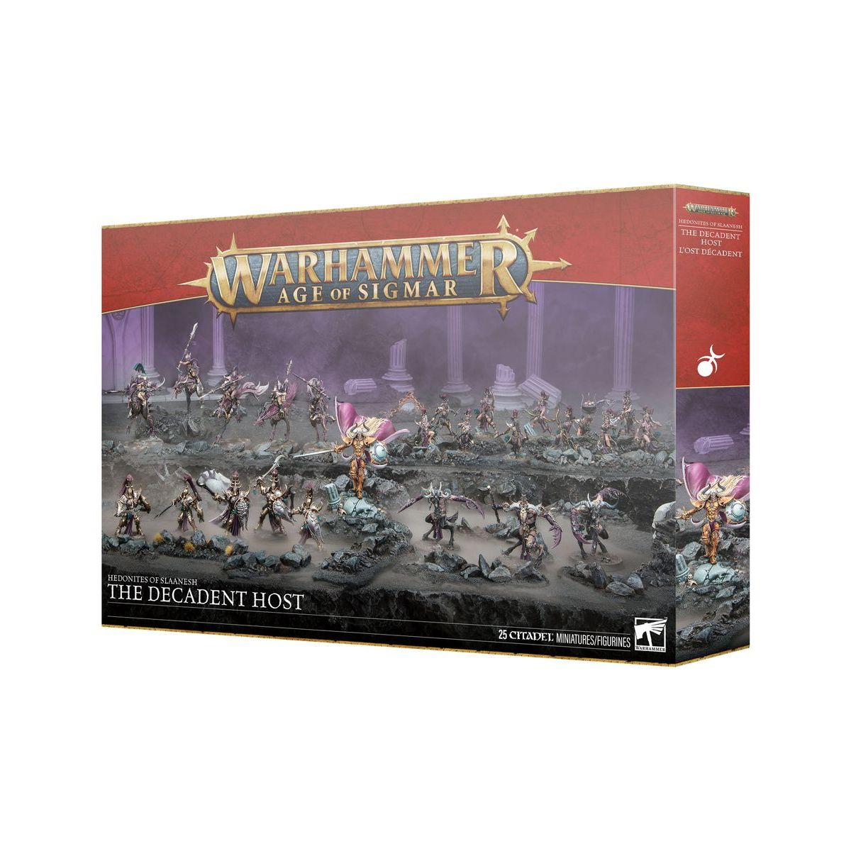 Warhammer Age of Sigmar: Battleforce - Hedonites of Slaanesh - The Decadent Host [83-125]