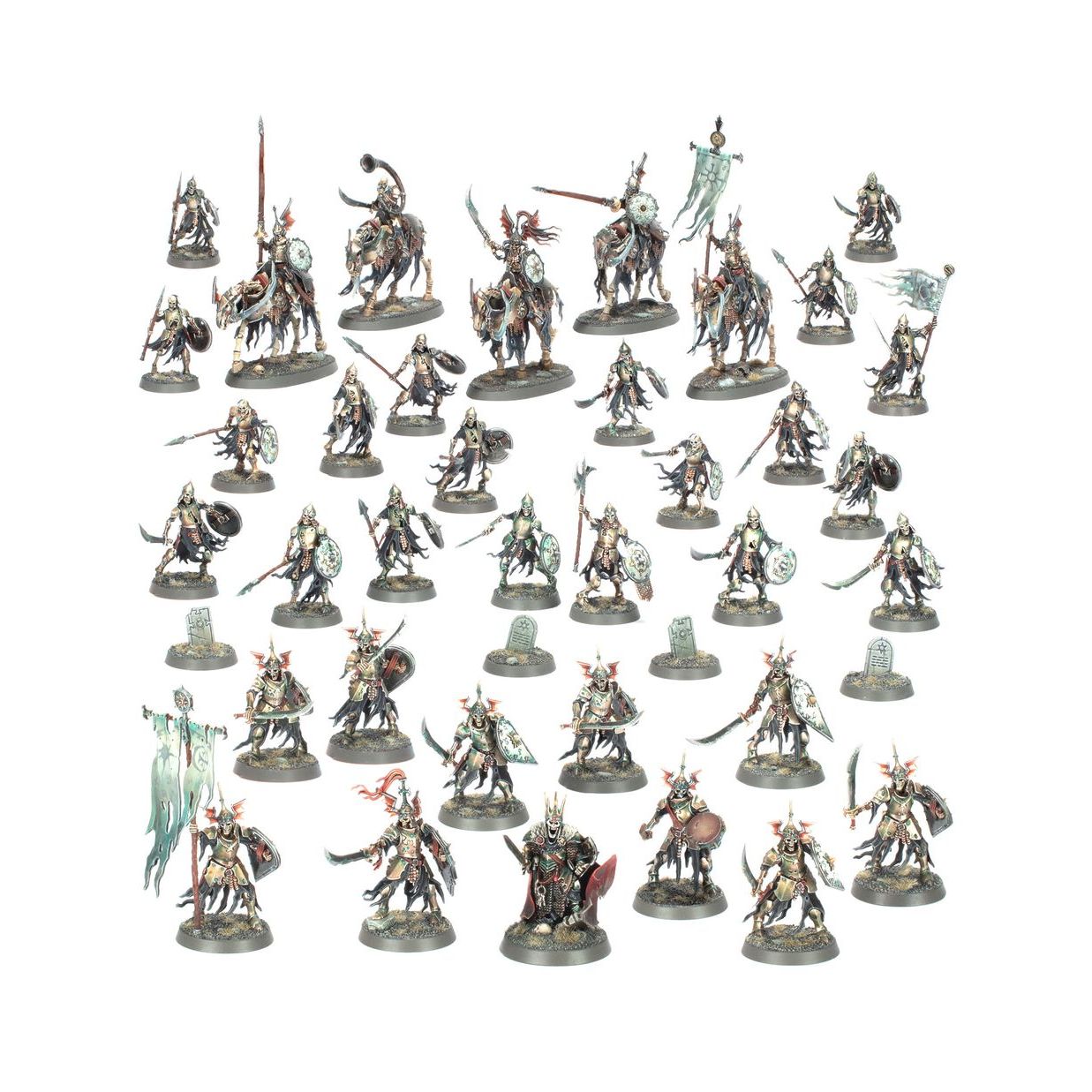 Warhammer Age of Sigmar: Spearhead - Soulblight Gravelords: Deathrattle Tomb Host [70-16]